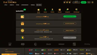 Чем можно пополнить счет в ПлейФортуна казино